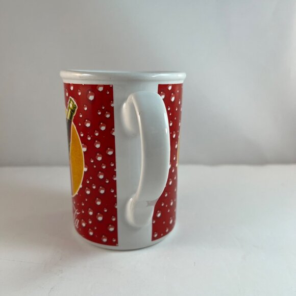 Gibson Coke Mug Coca Cola Cup 14 Oz Hand Holding Bottle Bubbles Coke Time - Picture 6 of 11